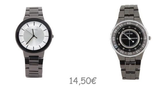 Relojes negros Sinobe (c) kitty_regalitos relojes inteligentes burg