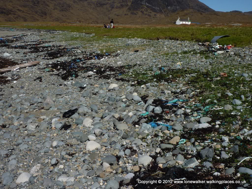 The litter here is a shocking disgrace, passing ships litter, some fishing detritus all add up to an eyesore at the micro level