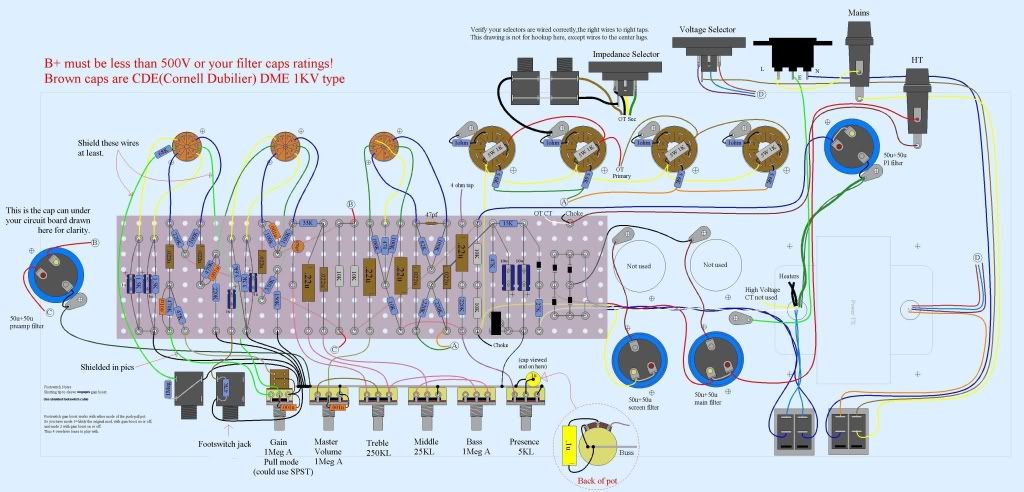 Rig-Talk • View topic - here are some marshall mod schematics!!