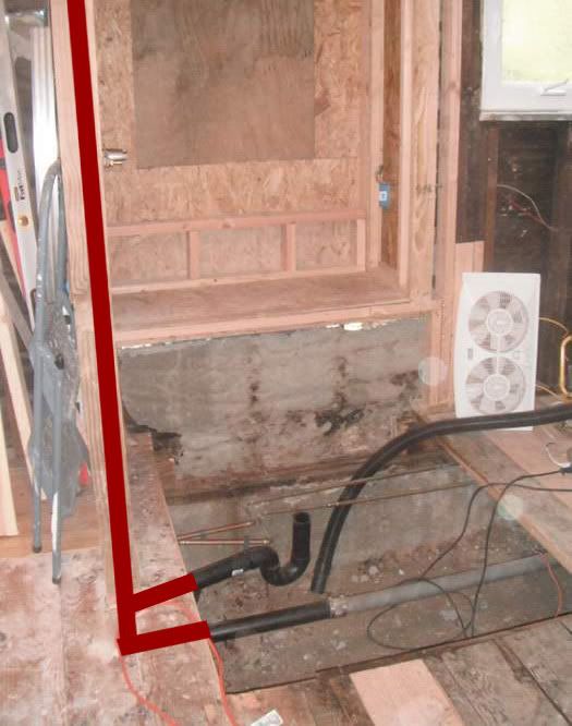 can i reroute my shower drain and vent plumbing?