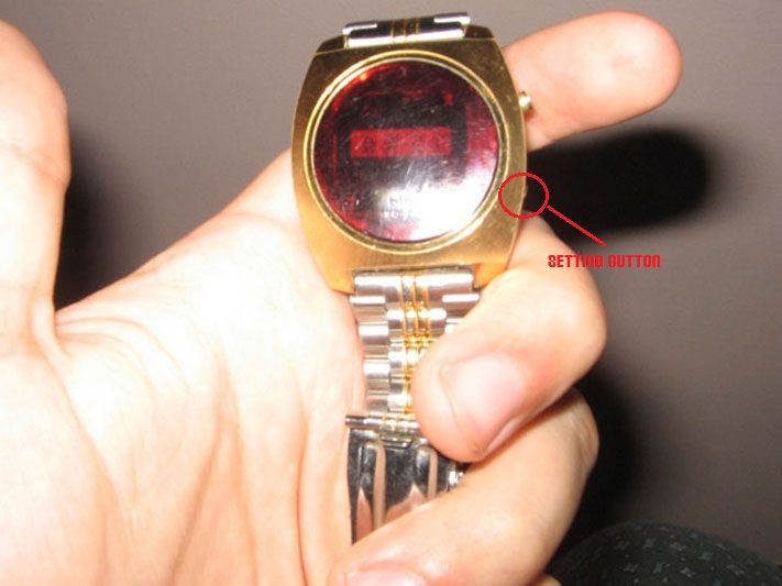 digital watch settings 4 buttons