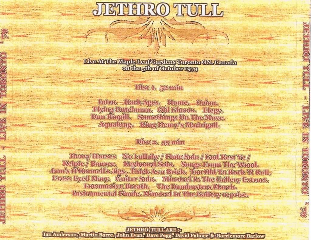 Jethro Tull - No Lullaby Flute solo (live at 