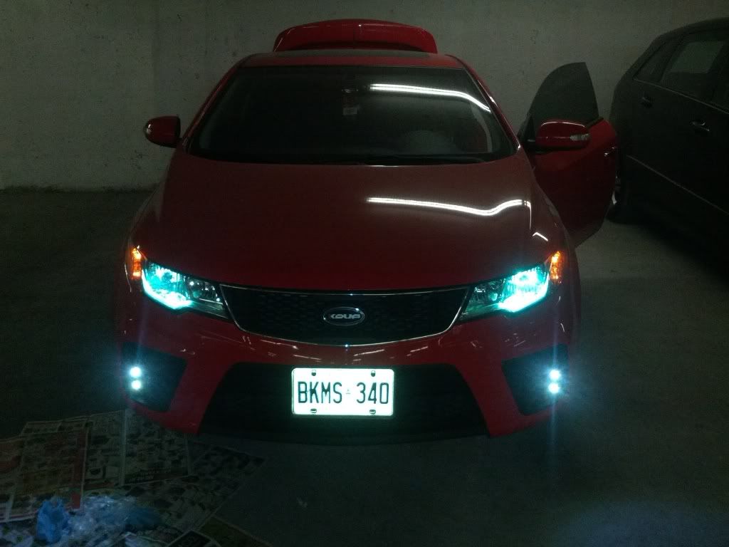 Fog lights/DRL upgrade Kia Forte Forum