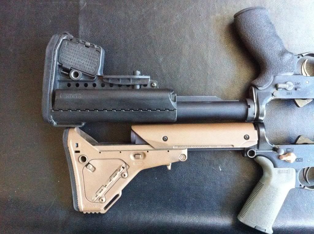 Magpul UBR vs (Vltor) Vltr EMOD A5 for lop & weight balancing