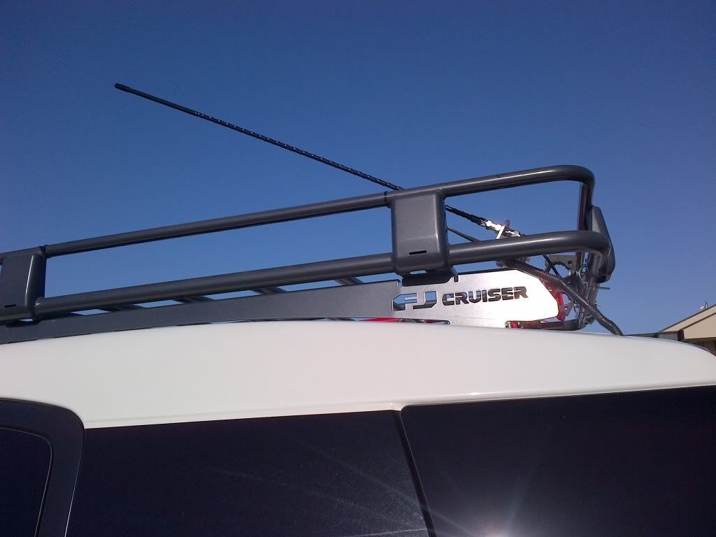 CB Antenna Mount Location Toyota FJ Cruiser Forum