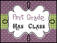 First Grade Has Class