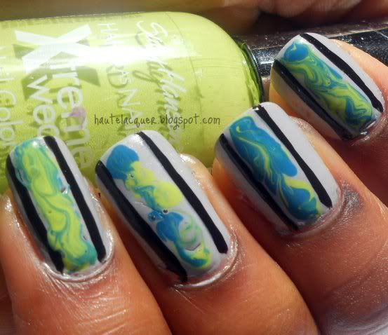 marble nail art-136