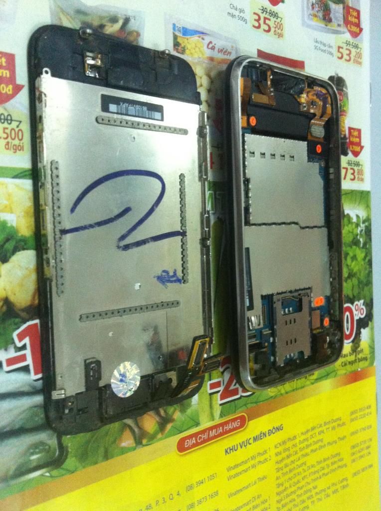 Bán ip 4s ,3GS nguyên xác hoạch lẻ link kiện...máy đẹp - 6