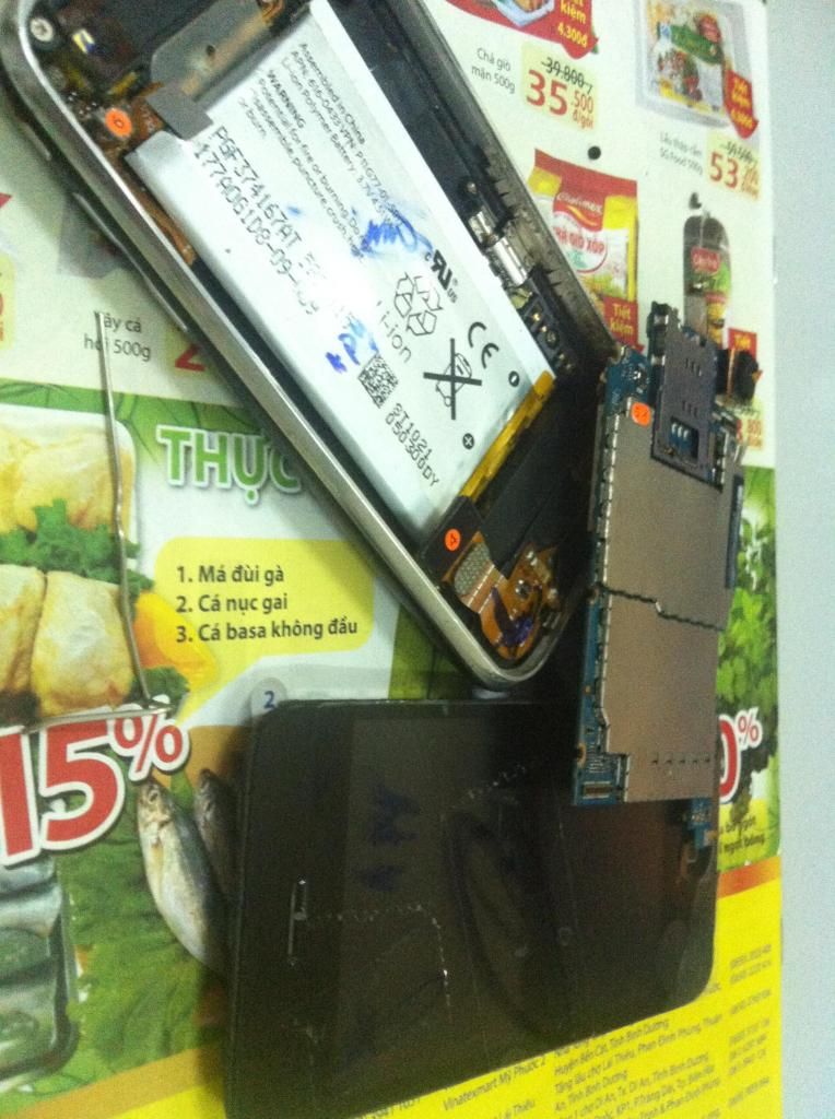Bán ip 4s ,3GS nguyên xác hoạch lẻ link kiện...máy đẹp - 5