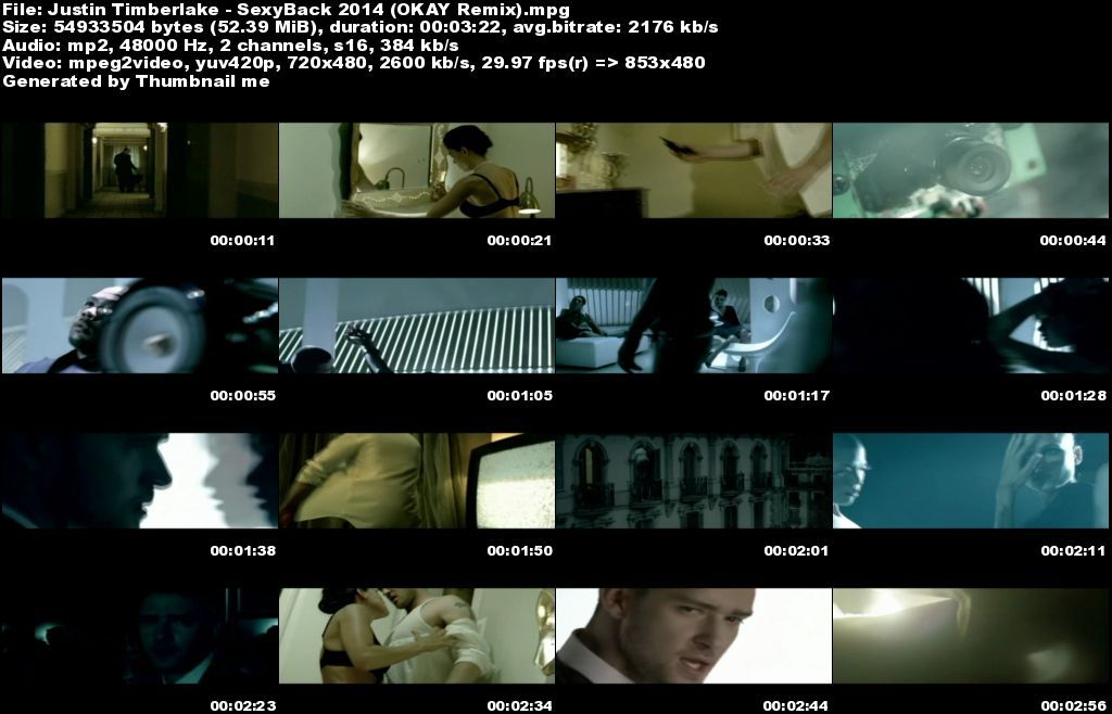 Justin timberlake sexyback video — 7