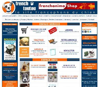 Frenchtoutou le site canin qui a du chien Le site francophone du chien