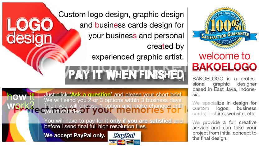 Professional Custom Logo & Graphic Rare Design Fast Service Pay it 