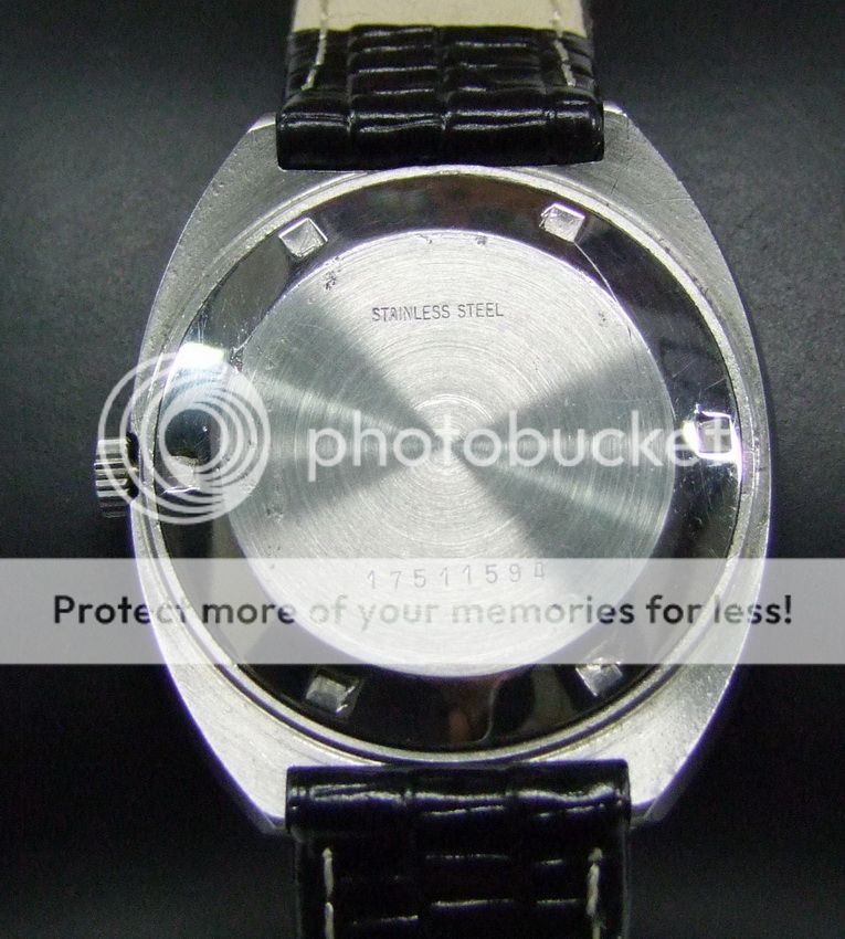 70S LONGINES BLACK DIAL DAYDATE AUTOMATIC MANS WATCH  