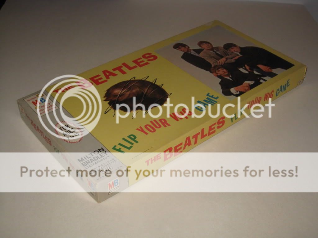 The Beatles Flip Your Wig Board Game Milton Bradley 1964 High Grade 