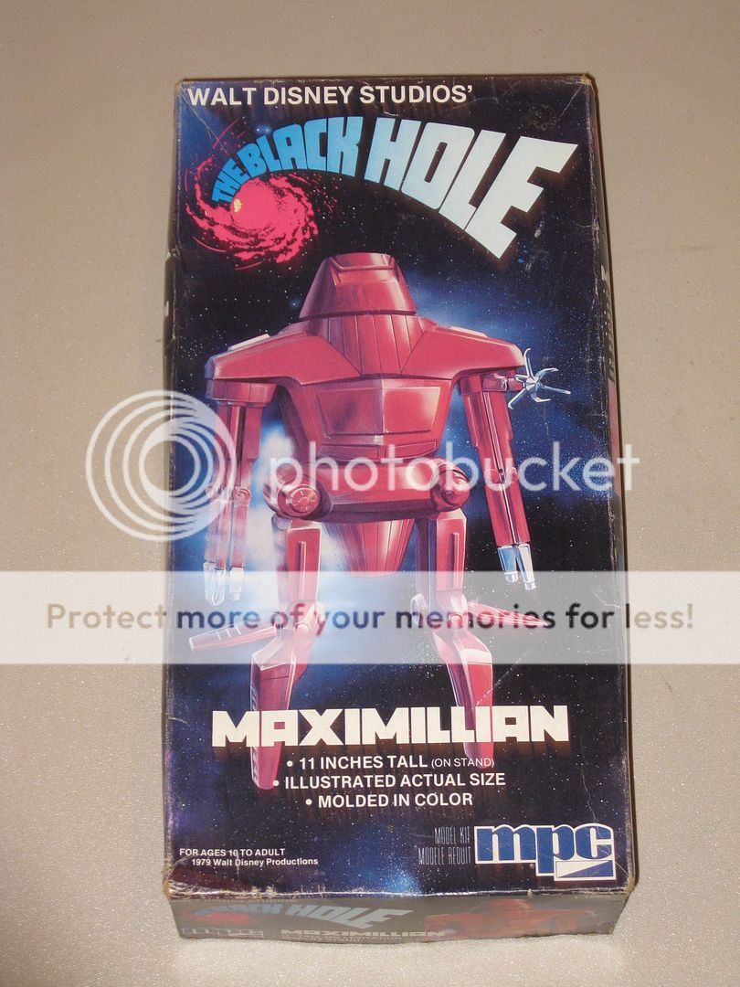 The Black Hole Maximillian 11” Tall Robot in Box 1979 Disney  